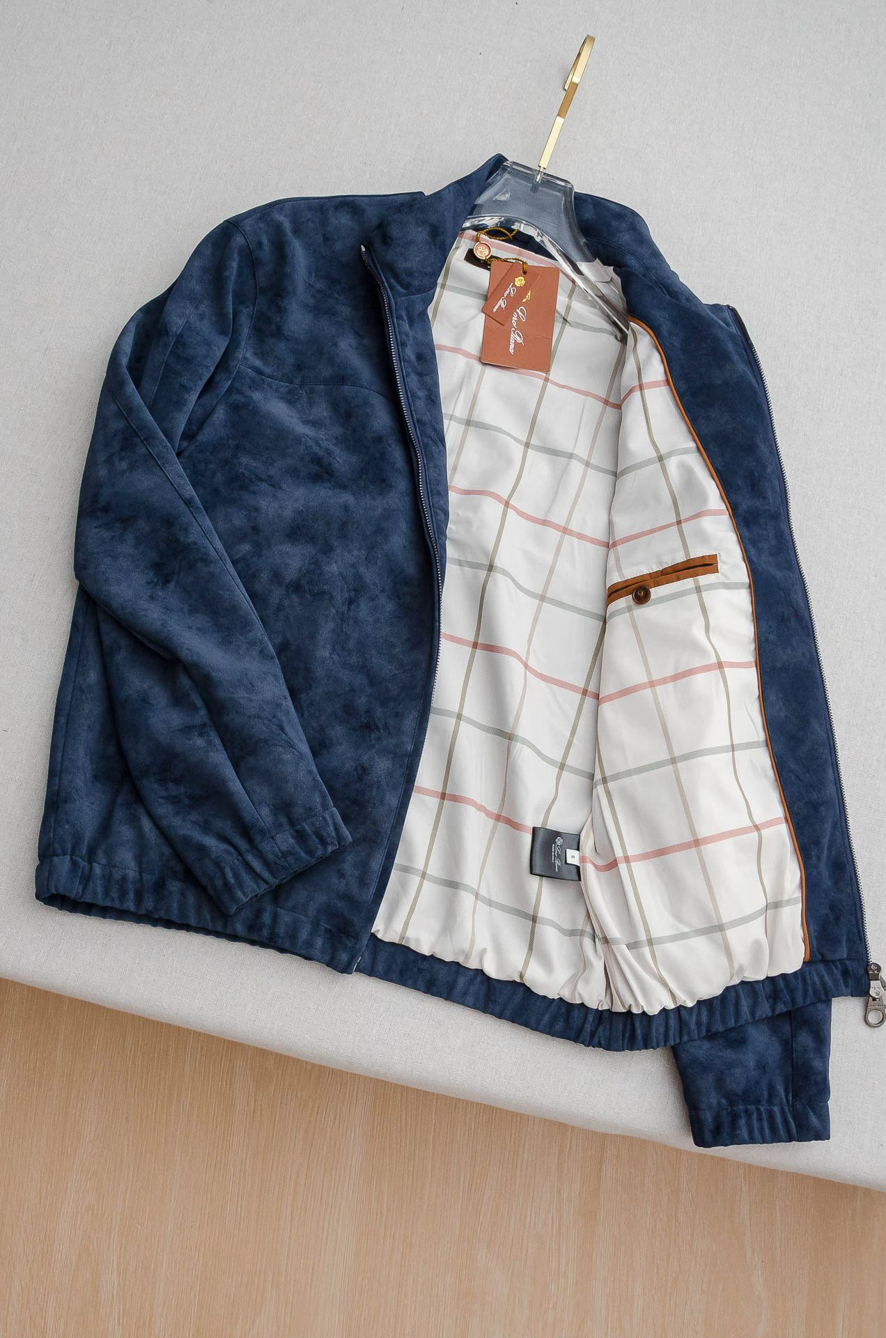 A-LP-Classic Lapel Suede Jacket-2595 - Image 12