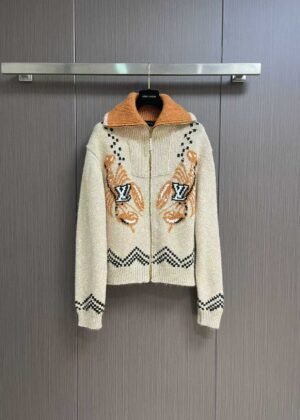 L-Printed Knit Sweater-2598