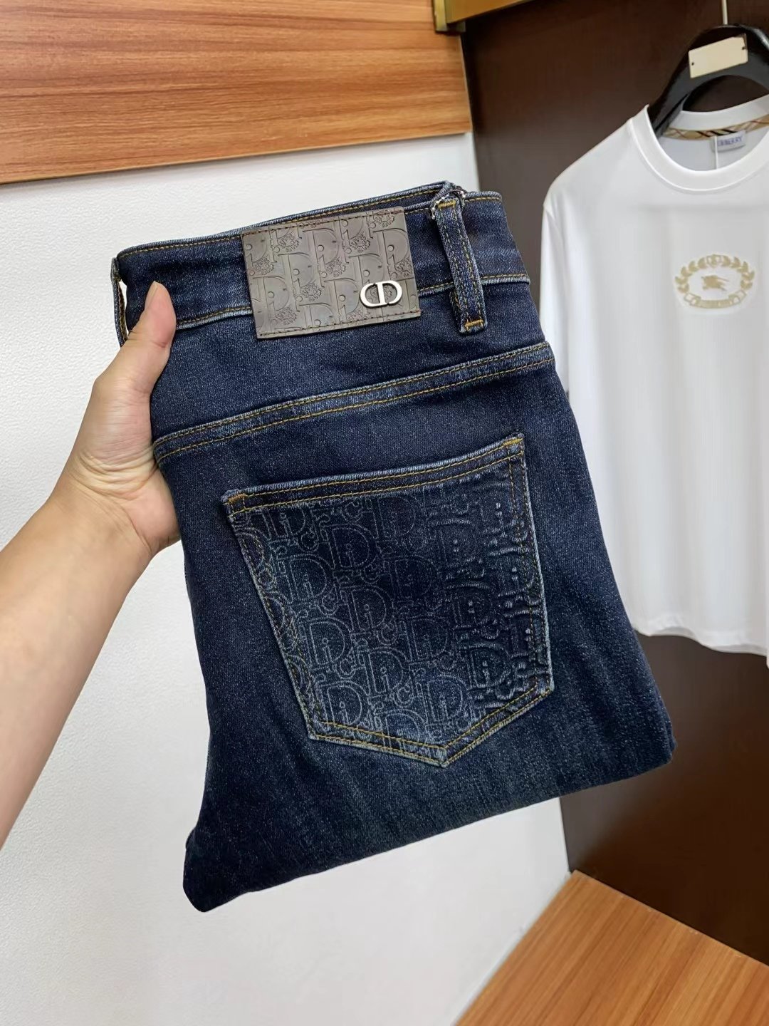 D-High-Quality Casual Jeans-2615