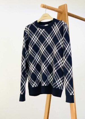 A-BB-High-Quality Crew Neck Knit Sweater-2639