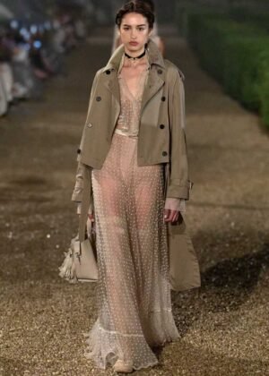D-Latest Runway Trench Coat-2664