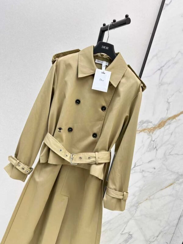 D-Latest Runway Trench Coat-2664 - Image 3