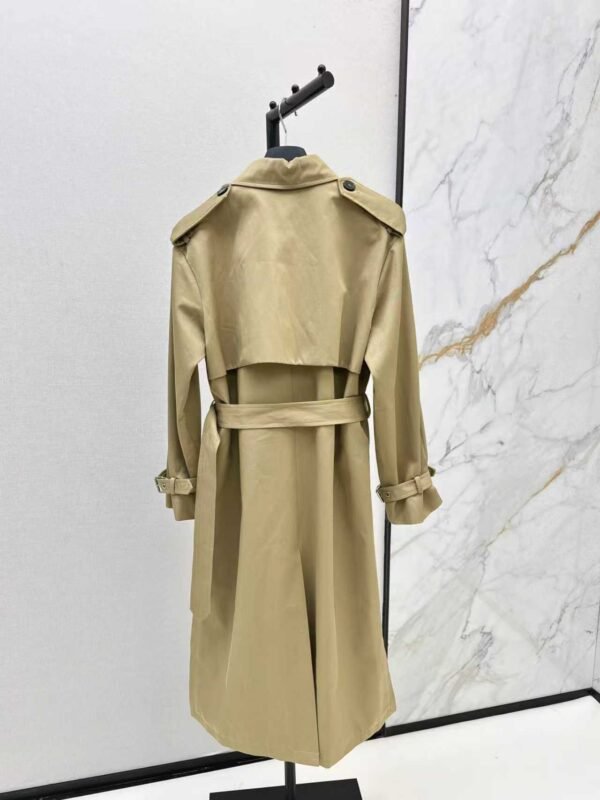 D-Latest Runway Trench Coat-2664 - Image 5