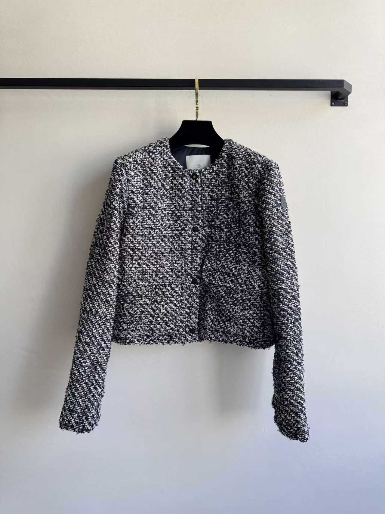 A-High-quality Chanel-style jacket + down-filled panels-2673