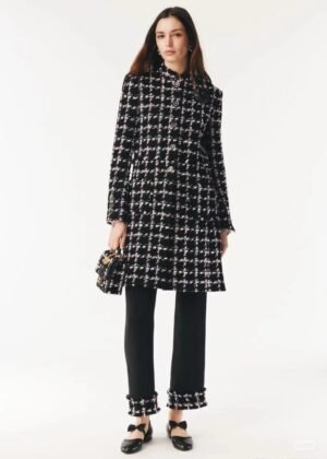 C-High-Quality Chanel-Style Mid-Length Jacket-2675