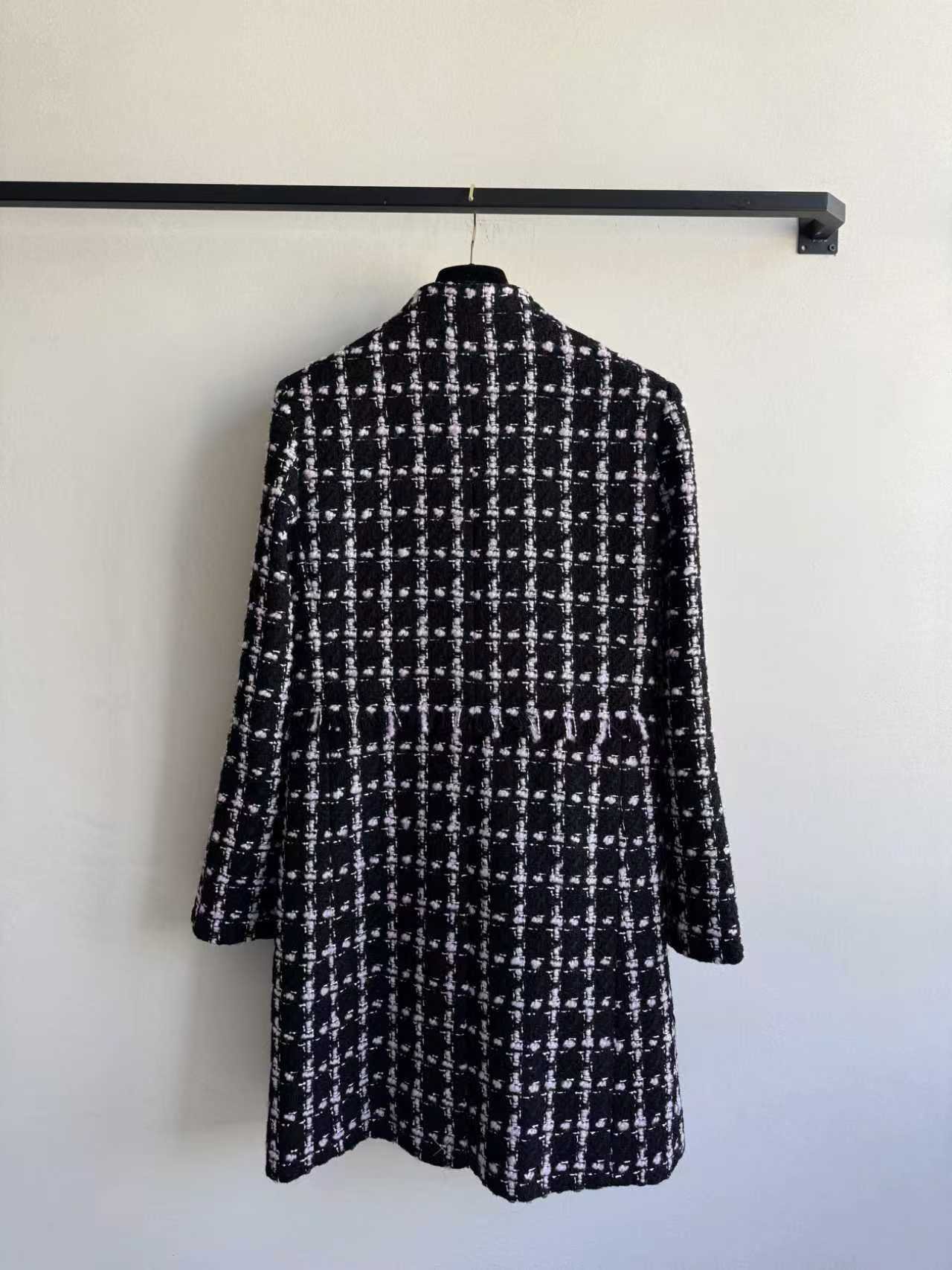 C-High-Quality Chanel-Style Mid-Length Jacket-2675 - Image 3