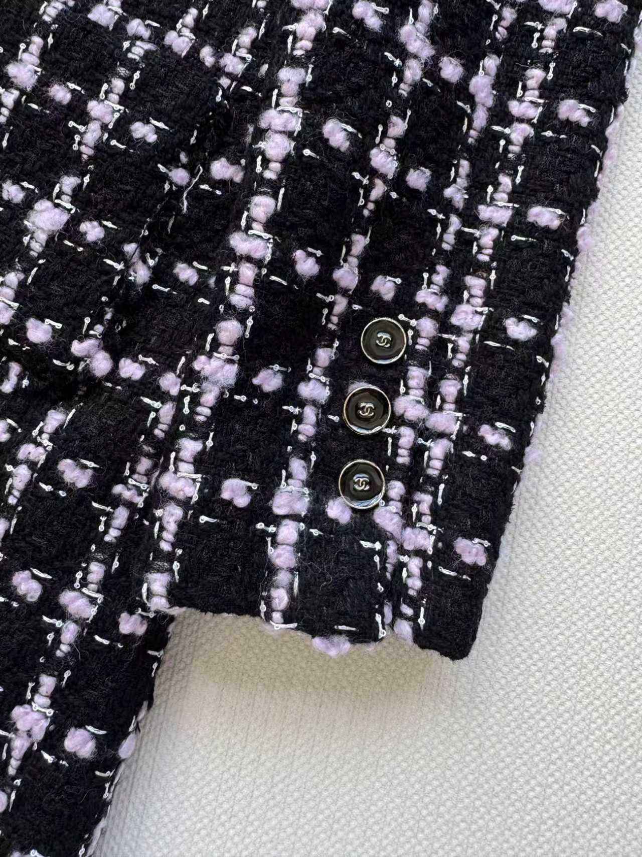 C-High-Quality Chanel-Style Mid-Length Jacket-2675 - Image 5