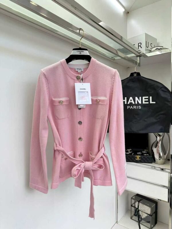 C-Latest Chanel-Style Knit Cardigan-2691