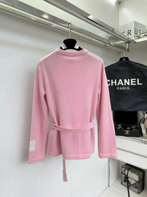 C-Latest Chanel-Style Knit Cardigan-2691 - Image 2