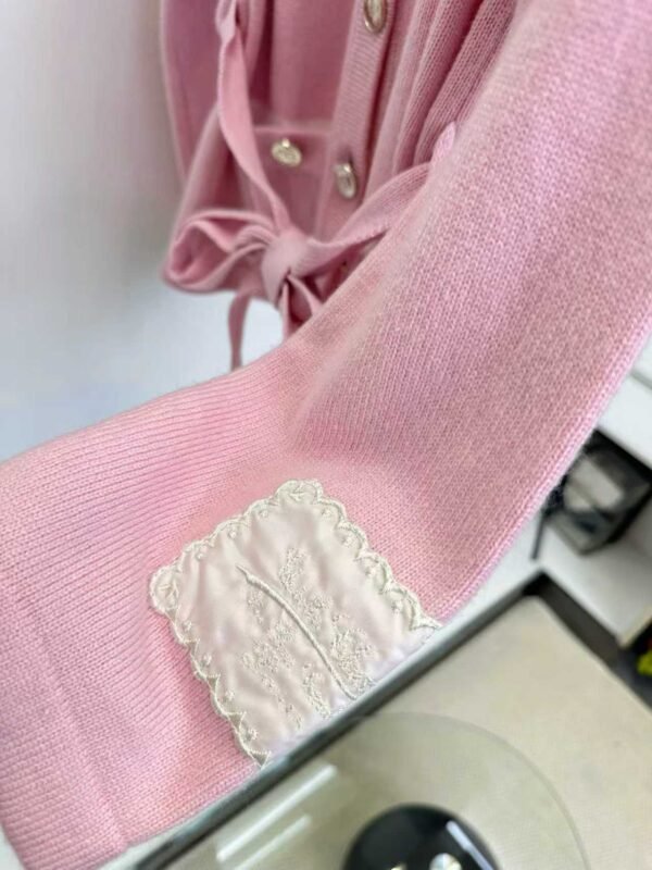 C-Latest Chanel-Style Knit Cardigan-2691 - Image 4