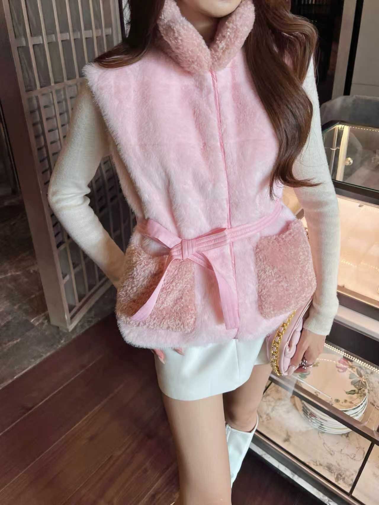 C-New Antelope Wool + Down Vest- M-2694