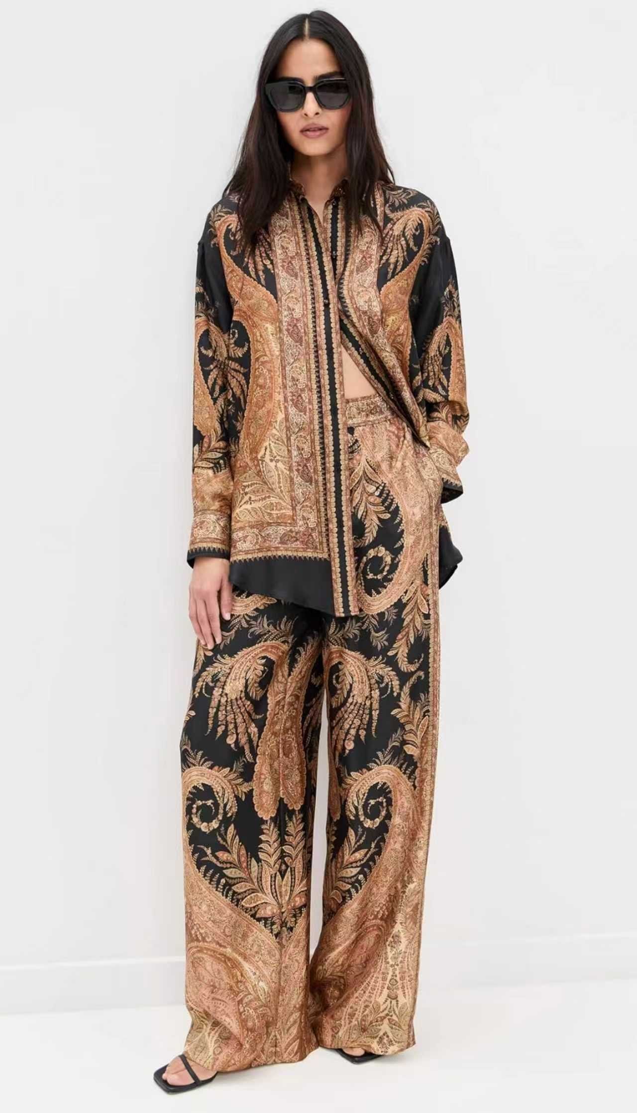 A-New Arrival 100% Silk Shirt-Z-2696