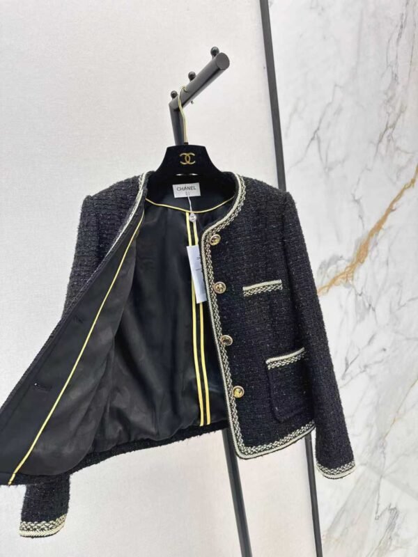 Classic Four-Pocket Chanel-Style Jacket-2708 - Image 4
