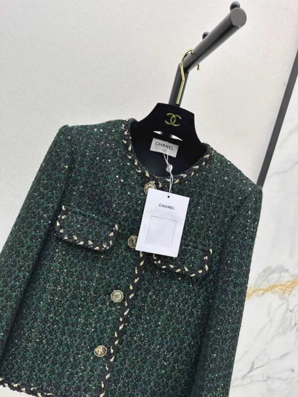 A-Classic Trimmed Design Chanel-Style Jacket-2709 - Image 2