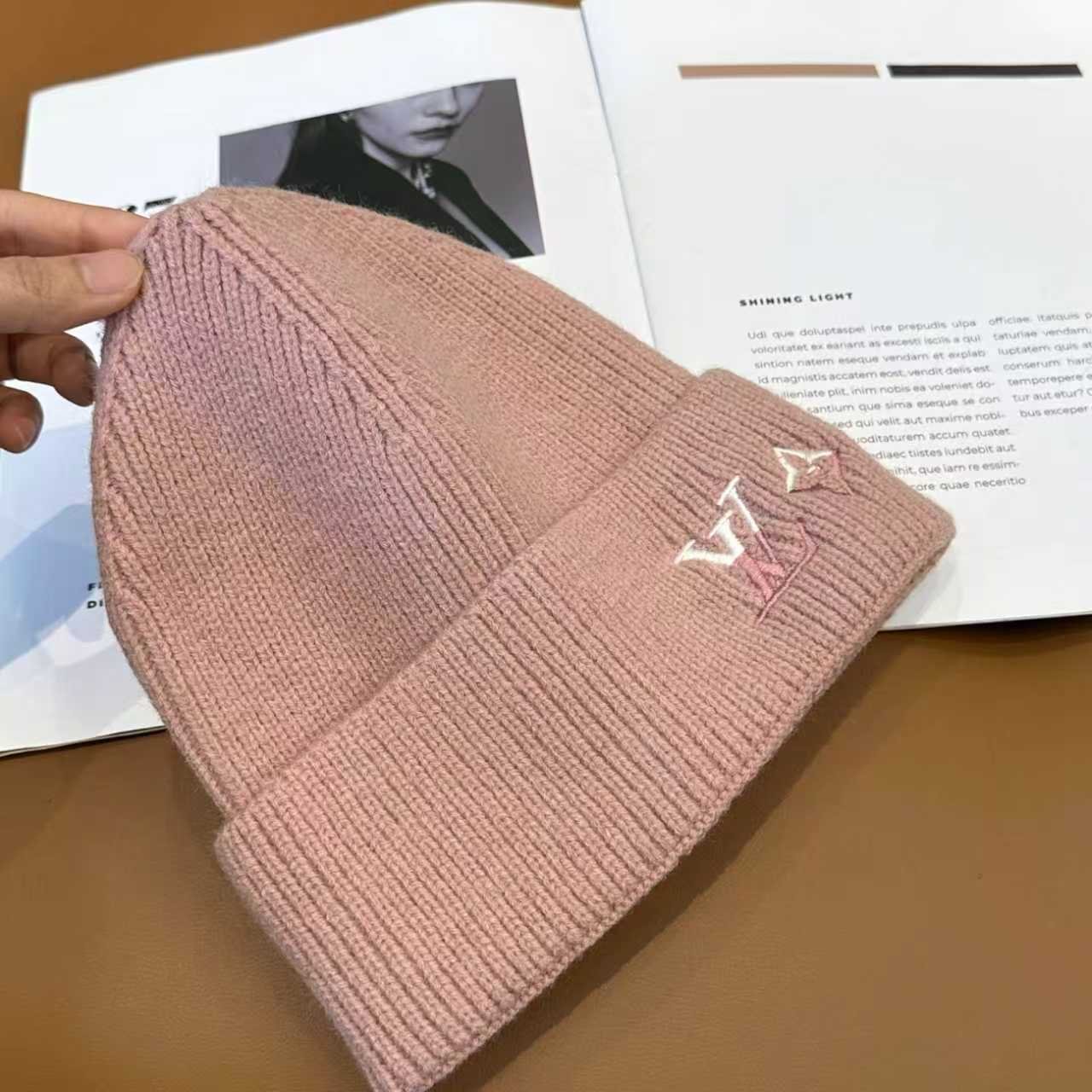 A-Classic Knit Wool Hat-0287 - Image 2