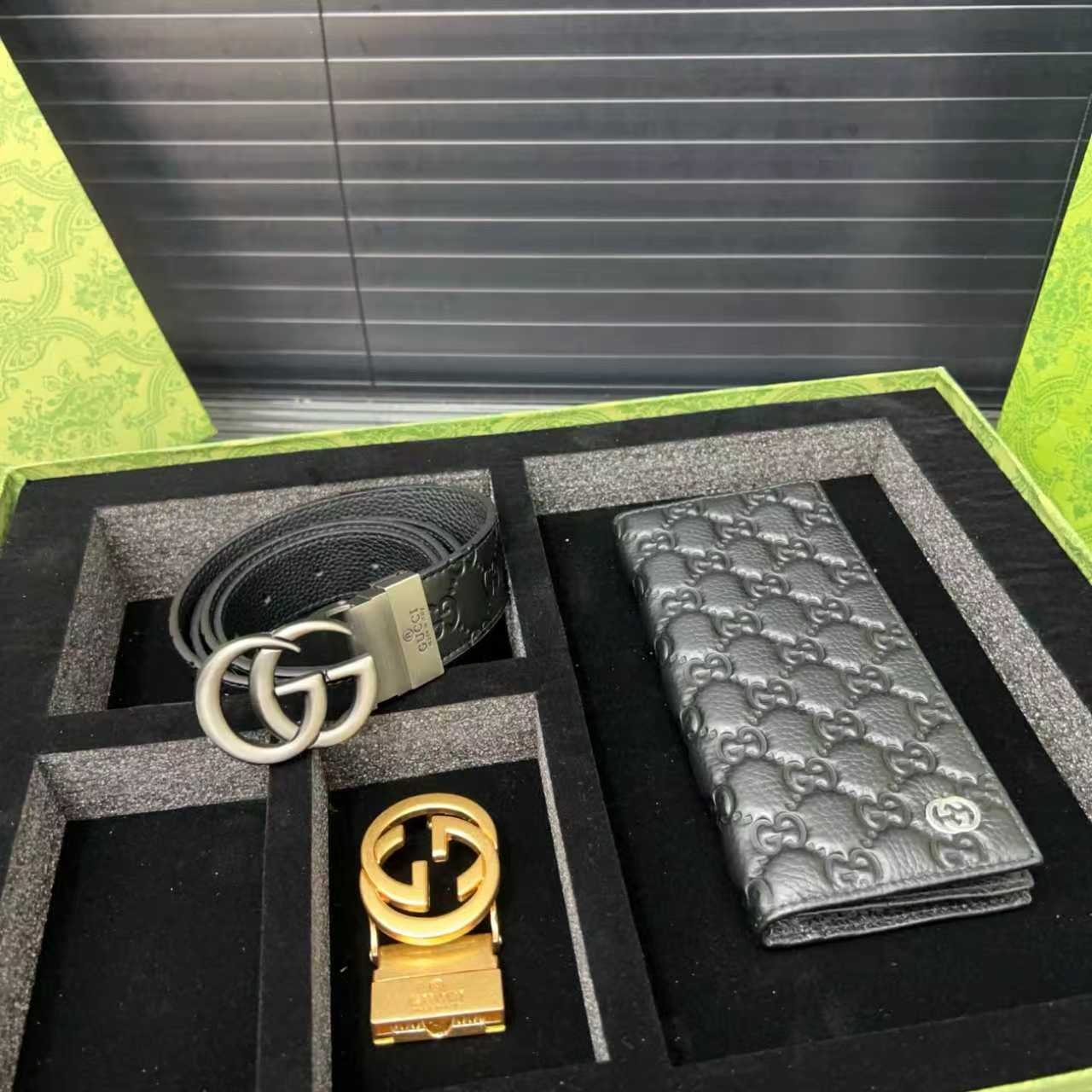 A-Two-Piece Belt + Wallet Set-1442 - Image 2