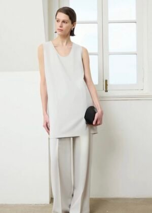 A-A-Minimalist Zipper Vest (Simplifying the Complex to Exude Confidence)-2727