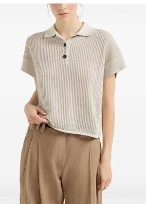 A-BC Metallic Knit Top-2749